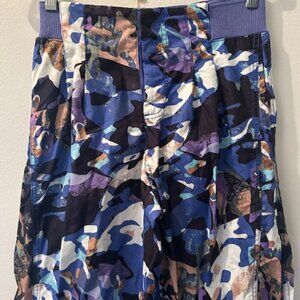 Free People Movement Free People Mesmerize Me Violet Floral Cargo Pants